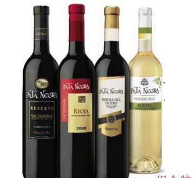 【西班牙百黛庄园法定产区四瓶组合装750ml 佳品推荐进口食】价格_厂家_图片 -
