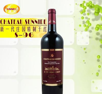 法国原瓶进口葡萄酒750ml新一代庄园96精制干红葡萄酒12